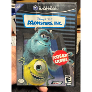 Monsters Inc Scream Arena (Nintendo GameCube, 2002) Complete